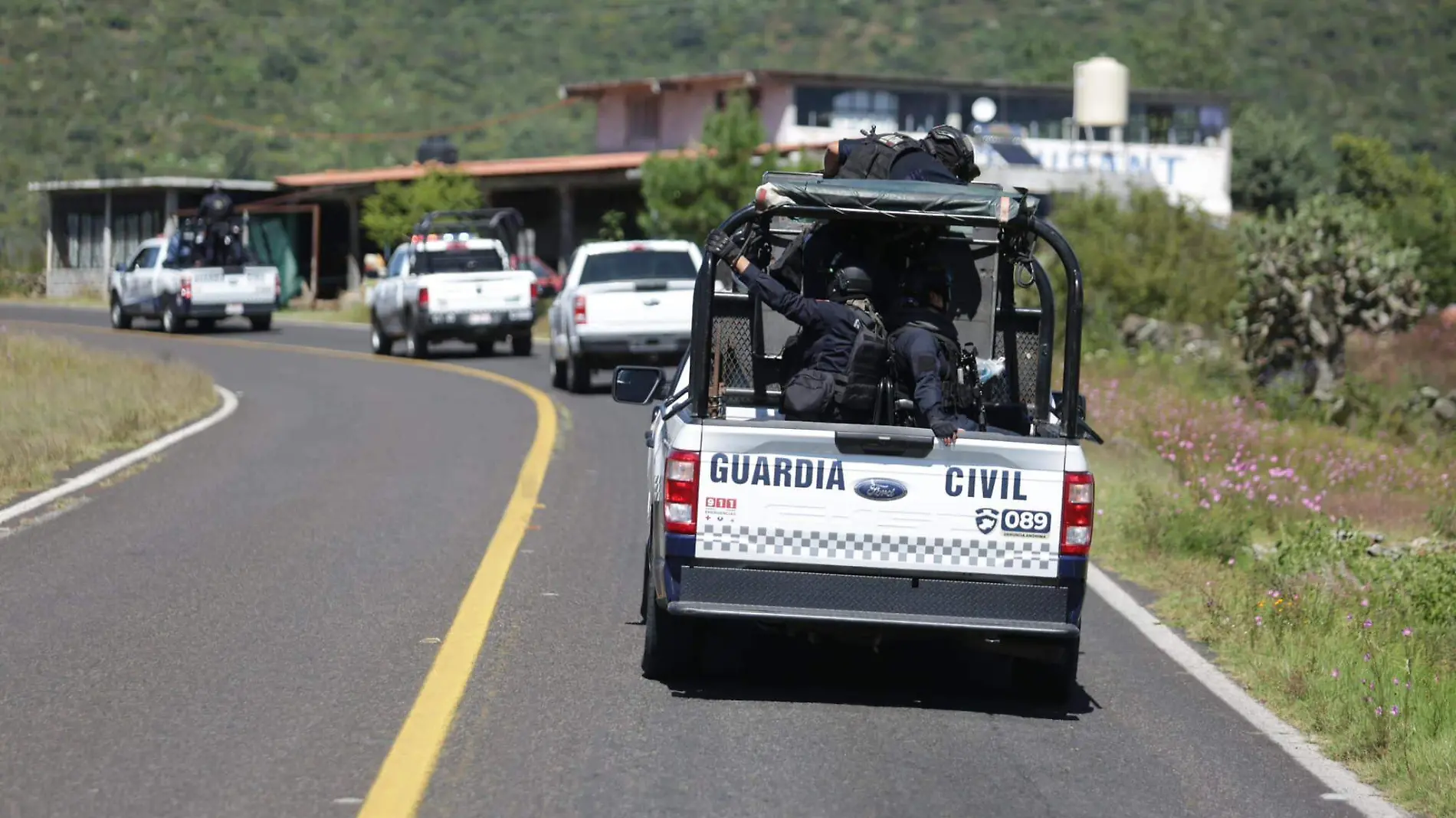 Patrullas de la Guardia Civil en carretera